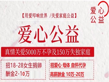 宾川捐卵助孕生子 爱心志愿者招募